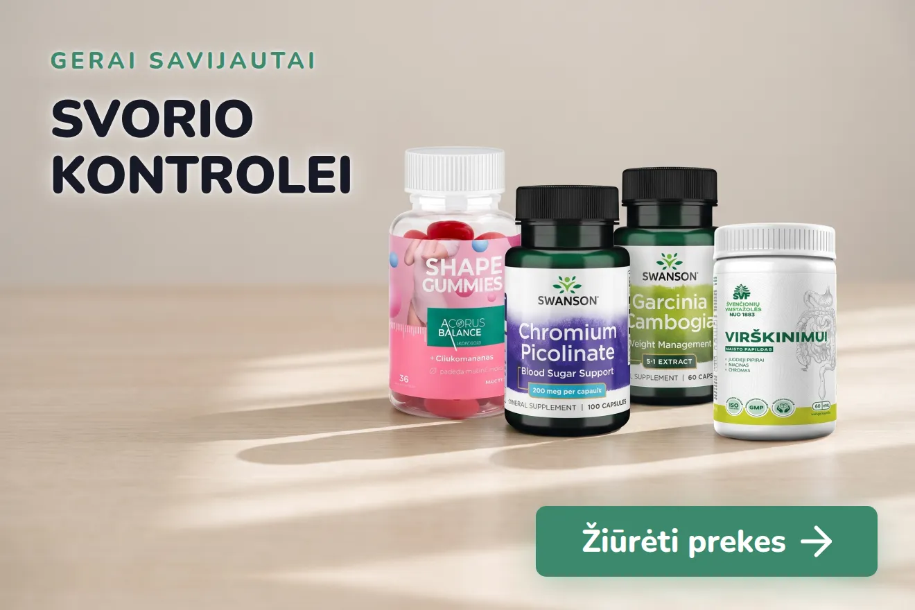 Svorio kontrolei