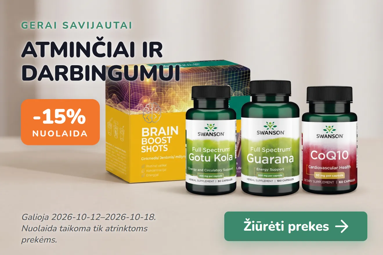 Atminčiai ir darbingumui