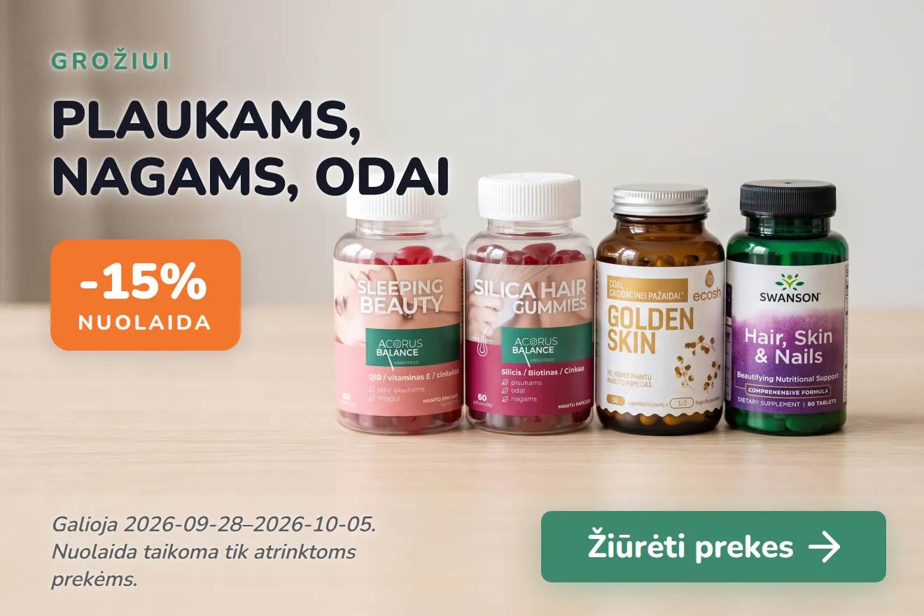 Plaukams, nagams, odai