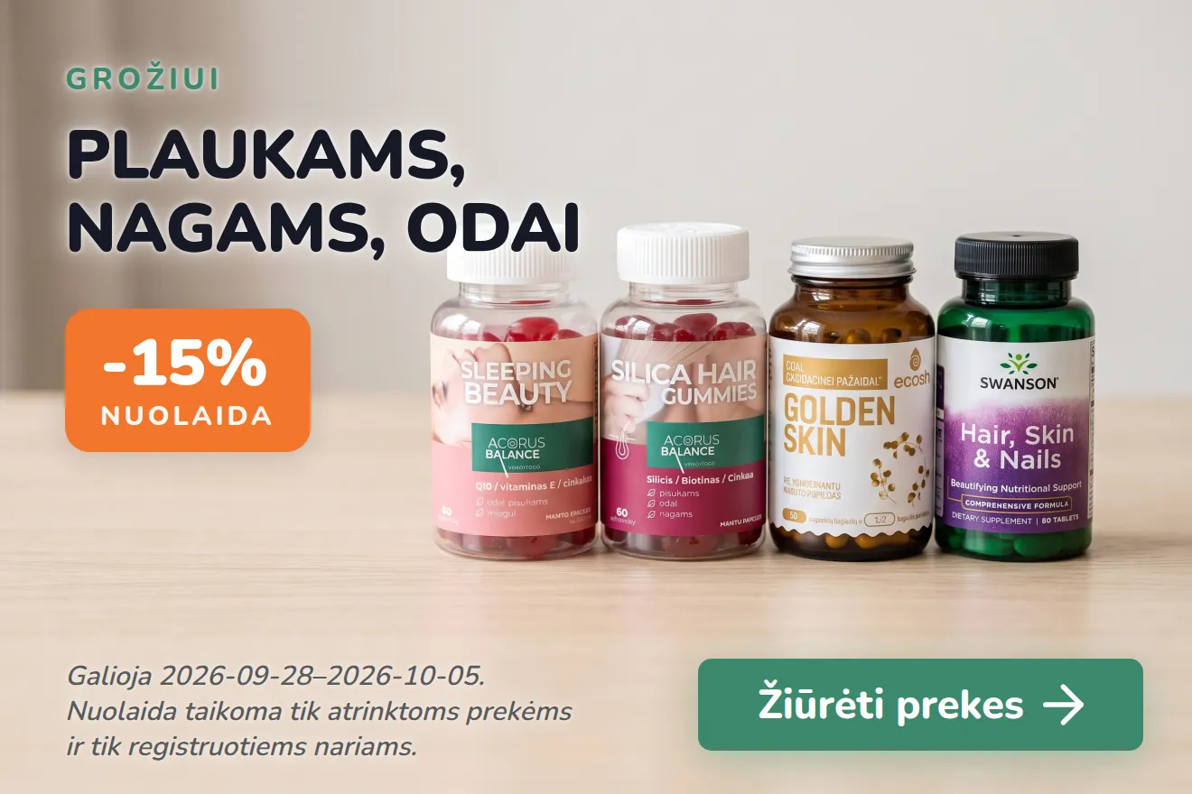 Plaukams, nagams, odai