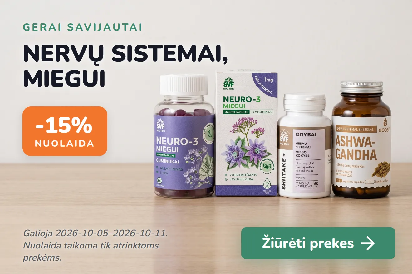 Nervų sistemai, miegui
