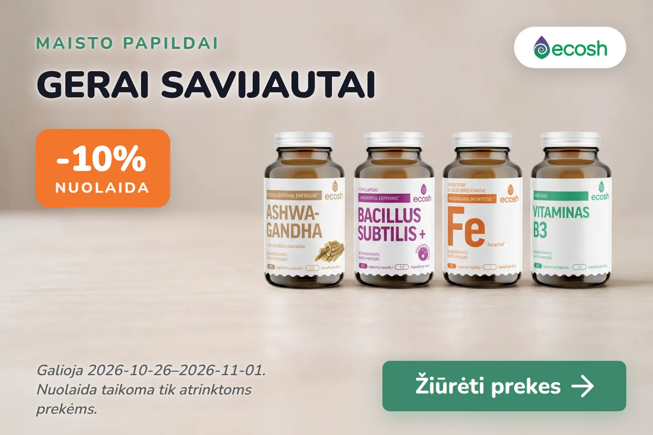 ECOSH — Gerai savijautai