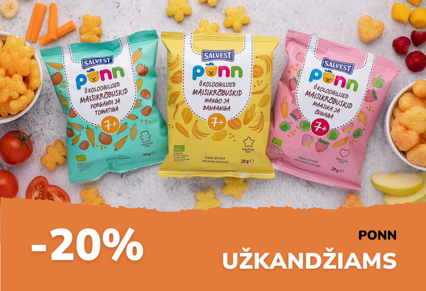PONN užkandžiai